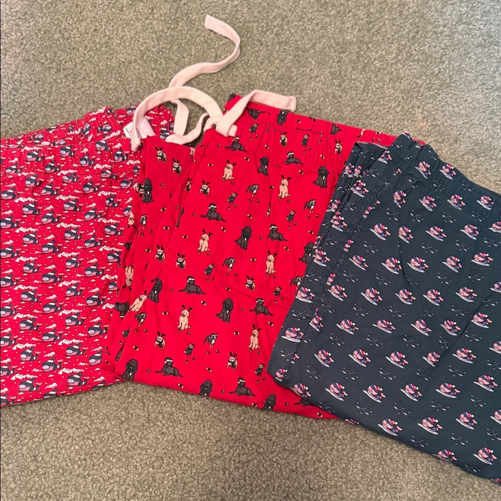 3 pairs of vineyards vine pj pants